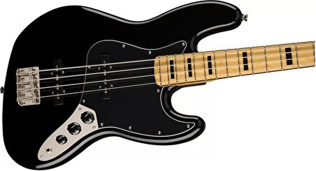 Squier Classic Vibe 70s Jazz Bass Akçaağaç Klavye Black Bas Gitar