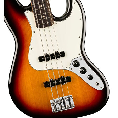 Fender Player II Jazz Bass Gülağacı Klavye 3 Ton Sunburst Bas Gitar