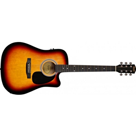 Squier SA-105CE Dreadnought Cutaway SBS