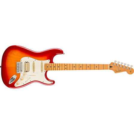 Fender Player II Stratocaster HSS Chambered Ash Gövde Akçaağaç Klavye Aged Cherry Burst Elektro Gitar