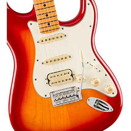 Fender Player II Stratocaster HSS Chambered Ash Gövde Akçaağaç Klavye Aged Cherry Burst Elektro Gitar