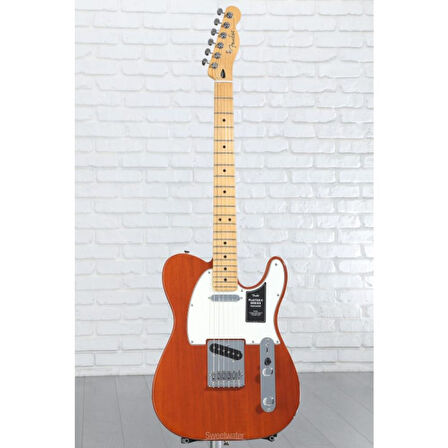 Fender Player II Telecaster Chambered Mahogany Gövde Akçaağaç Klavye Mocha Elektro Gitar