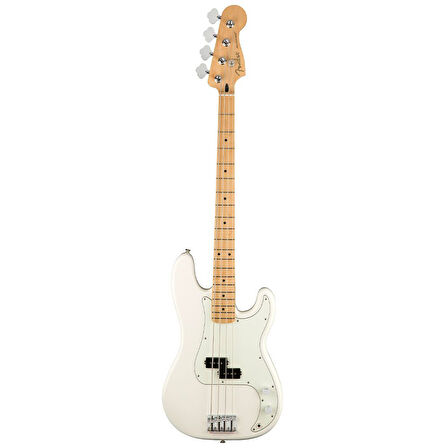 Fender Player II Precision Bass Gülağacı Klavye Polar White Bas Gitar