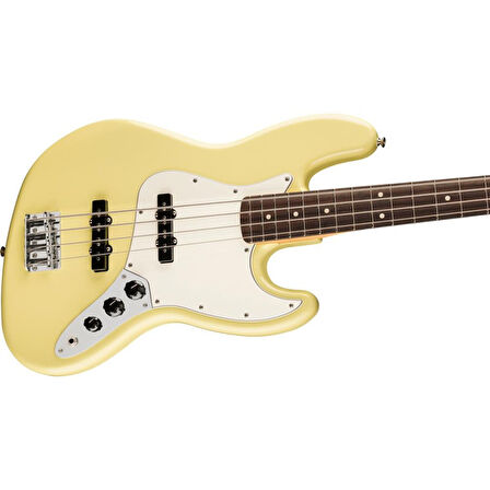 Fender Player II Jazz Bass Gülağacı Klavye Hialeah Yellow Bas Gitar