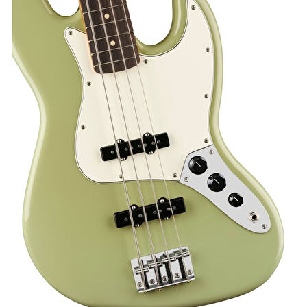 Fender Player II Jazz Bass Gülağacı Klavye Birch Green Bas Gitar