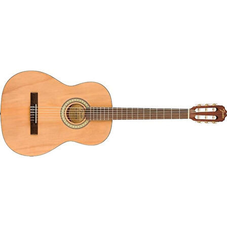 Fender FA-25N Ceviz Klavye Natürel 3/4 Klasik Gitar