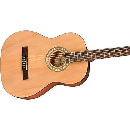 Fender FA-25N Ceviz Klavye Natürel 3/4 Klasik Gitar