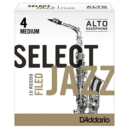 D\'Addario Woodwinds Select Jazz Alto Saksafon Kamışı No:4 Medium
