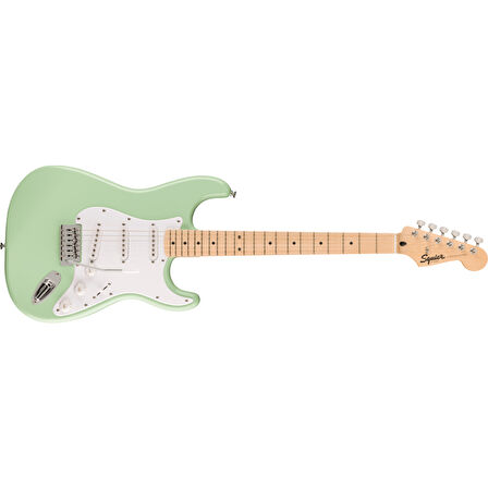 Squier FSR Sonic Stratocaster Akçaağaç Klavye WPG Tropical Turquoise Elektro Gitar
