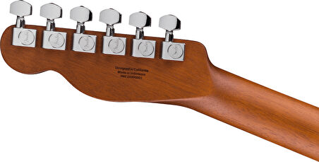 Fender Acoustasonic Standard Telecaster Gülağacı Klavye Black Elektro Akustik Gitar