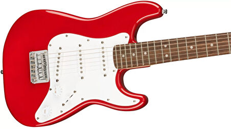 Squier Mini Stratocaster Laurel Klavye Dakota Red Elektro Gitar