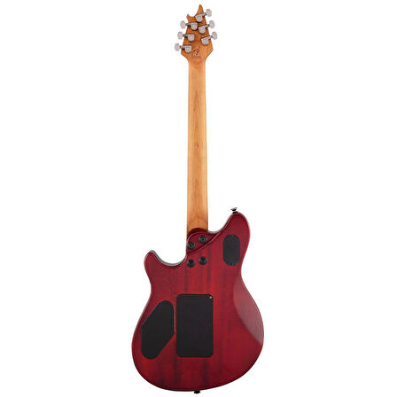 EVH Wolfgang WG Standard Exotic Spalted Maple Baked Akçaağaç Klavye Natural Elektro Gitar