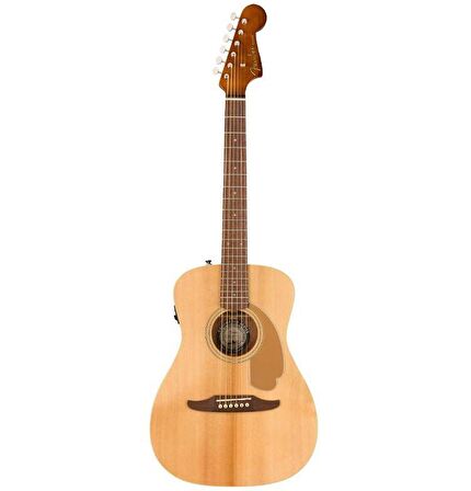 Fender Malibu Player Natural Elektro Akustik Gitar
