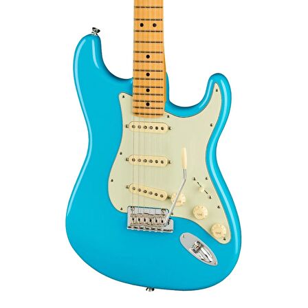 Fender American Professional Iı Stratocaster Akçaağaç Klavye Miami Blue Elektro Gitar