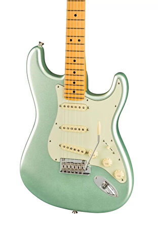 Fender American Professional Iı Stratocaster Akçaağaç Klavye Mystic Surf Green Elektro Gitar