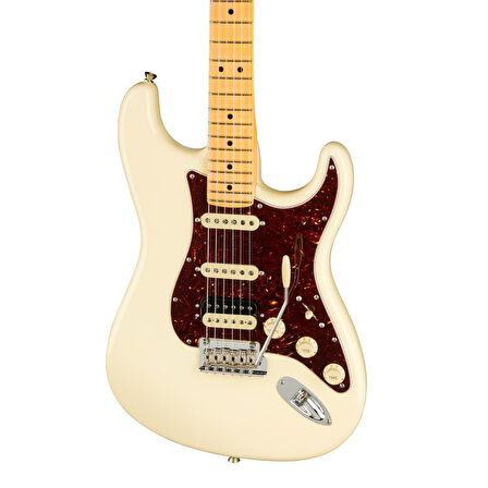 Fender American Professional II Stratocaster HSS Akçaağaç Klavye Olympic White Elektro Gitar