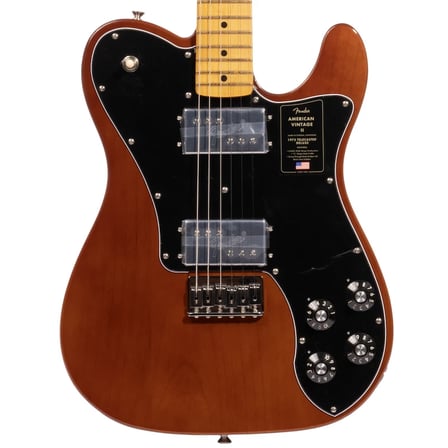 Fender American Vintage II 1975 Telecaster Deluxe Akçaağaç Klavye Mocha Elektro Gitar