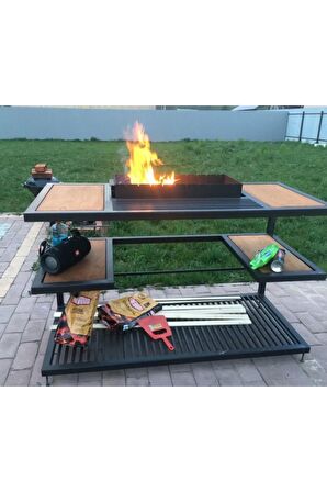 ANDOKS METAL MANGAL BARBEKÜ