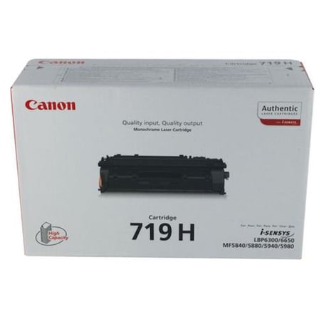Crg-719H 6.400 Sayfa Yüksek Kapasite Toner Lbp251-2526670 Mf411-416-419
