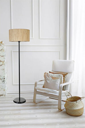 BAMBU 010 ABAJURLU LAMBADER SİYAH