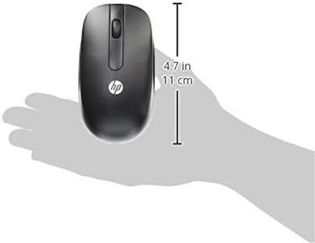 HP QY777AA fare (800 dpi, USB, 2-Button) Siyah MOUSE