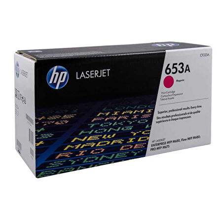 Hp 653A-CF323A Kırmızı Orijinal Toner