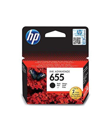 HP 655 SİYAH CZ109AE ORİJİNAL KARTUŞ