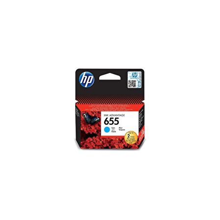 HP CZ110AE (655) MAVİ MÜREKKEP KARTUŞ