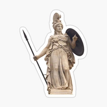 Athena Sticker Yapıştırma Etiket 19CM
