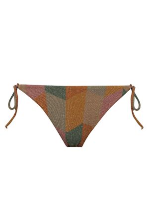 DeFacto Regular Fit Desenli Bağcıklı Bikini Altı-Fall in Love D2650AX24HSYL263