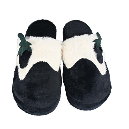 SİA ÇANTA EVA COMFORTLİNE KAYDIRMAZ TABAN ,RUFİDİK ŞİRİN ÜŞÜMEYEN AYAKLAR TÜYLÜ İÇ ASTAR  KARAKULAK YUNUS HELLOKETY ANANAS SARI KULAK FİGÜRLÜ KADIN  TERLİK