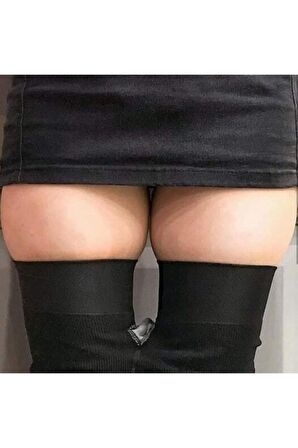 Kadın Siyah Korse Tayt