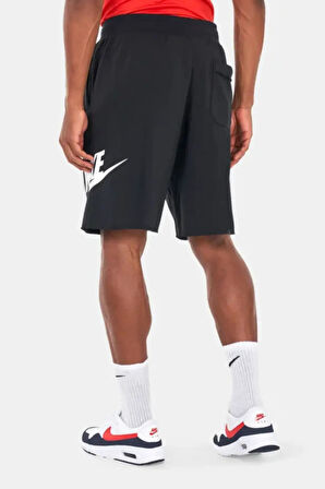 Nike Sportswear Sport Essentials French Terry Alumni Bol Kesim Siyah Erkek Spor Şort