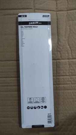 Mini Kıl Testere Kolu Yedekli İnce Metaryeller İçindir Ahşap-Plastik-Bambu-Metal-Halat-Pvc-Karo