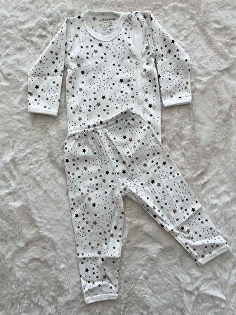 Yıldızlı yandan çıtlı Biyeli  Patiksiz ikili Takım