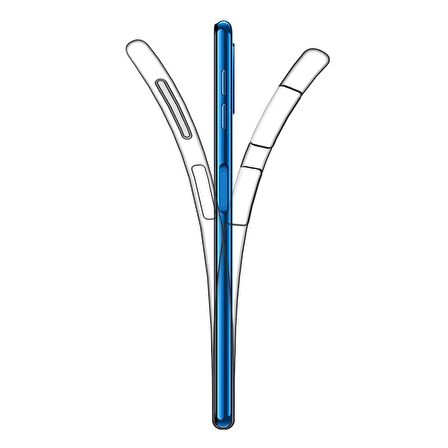 Gpack Samsung Galaxy A30s Kılıf Ön Arka Şeffaf Silikon Koruma