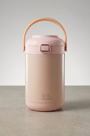Cooker Leopar 2 Litre Kaşıklı Yemek Termosu YK1412