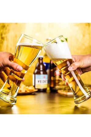 Weızenbeer Alman 4'Lü 580 CC.Bira Bardağı.Madame Luda.