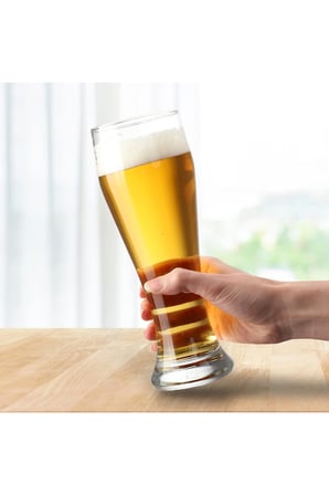 Weızenbeer Alman 4'Lü 580 CC.Bira Bardağı.Madame Luda.