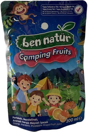 Camping Fruits 200ml*20 Adet