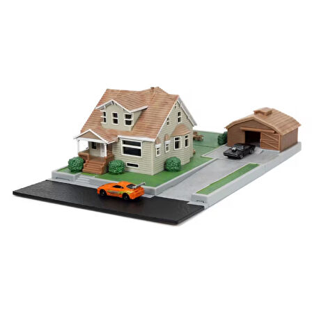 Jada F&F Nano Dom's House Display Diorama Toretto House