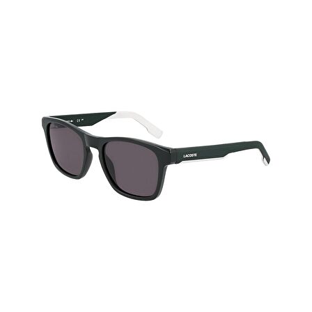 Lacoste L6018S 301 53 Unisex Dikdörtgen Mat Yeşil Kemik Güneş Gözlüğü