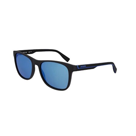 Lacoste L 6031S 002 56 Erkek Oval Füme Kemik Güneş Gözlüğü