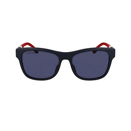 Lacoste L6043S 424 56 Erkek Kare Mavi Kemik Güneş Gözlüğü