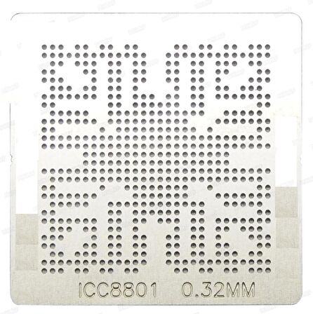 TCC8801 0.32MM BGA STENCİL KALIP