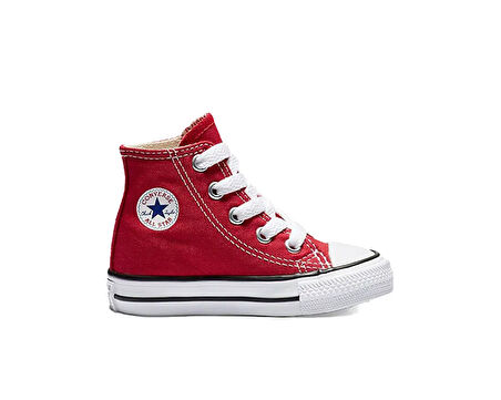 Converse Chuck Taylor All Star High Top Infant/Toddler Bebek Günlük Ayakkabı 7J232C Kırmızı