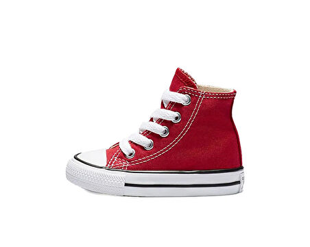 Converse Chuck Taylor All Star High Top Infant/Toddler Bebek Günlük Ayakkabı 7J232C Kırmızı