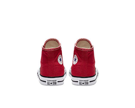 Converse Chuck Taylor All Star High Top Infant/Toddler Bebek Günlük Ayakkabı 7J232C Kırmızı