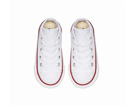 Converse Chuck Taylor All Star High Top Infant/Toddler Bebek Günlük Ayakkabı 7J253C Beyaz