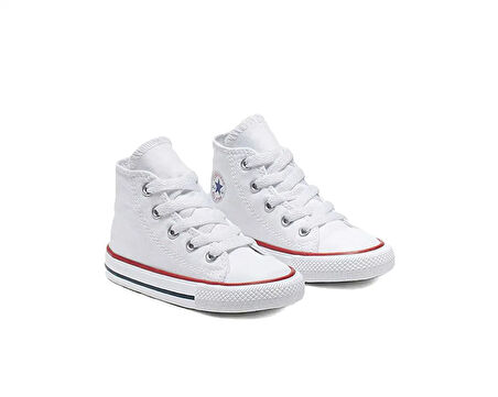 Converse Chuck Taylor All Star High Top Infant/Toddler Bebek Günlük Ayakkabı 7J253C Beyaz